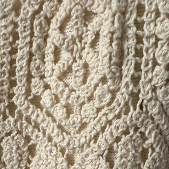 Z Supply Cream Crochet Midi Dress - Picture 4 of 4